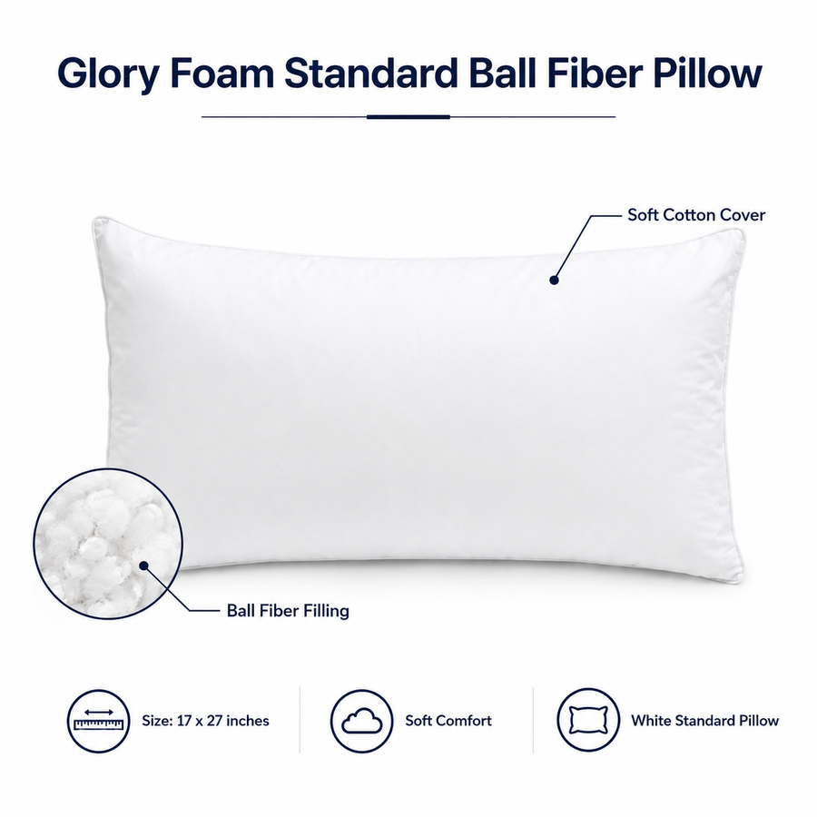 Glory Foam - Polyester Filling Pillow